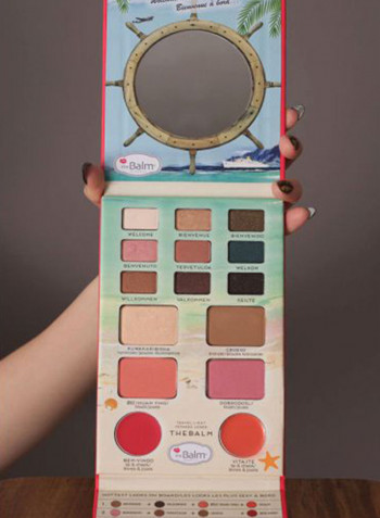 Voyage Vol. 2 Face Palette Pink/Beige/Brown