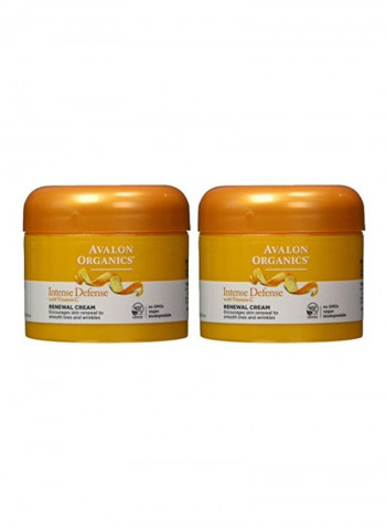 Pack Of 2 Intense Defense Renewal Cream 2ounce
