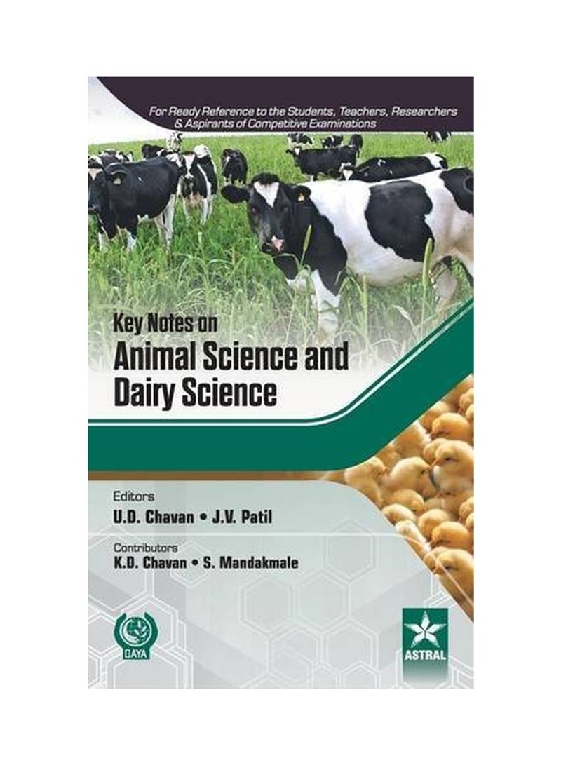 Key Notes On Animal Science And Dairy Science Hardcover