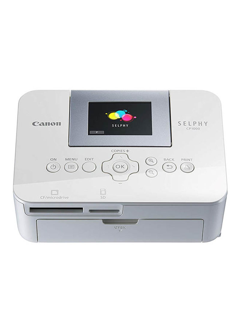 SELPHY CP1000 High Quality Photo Printer White