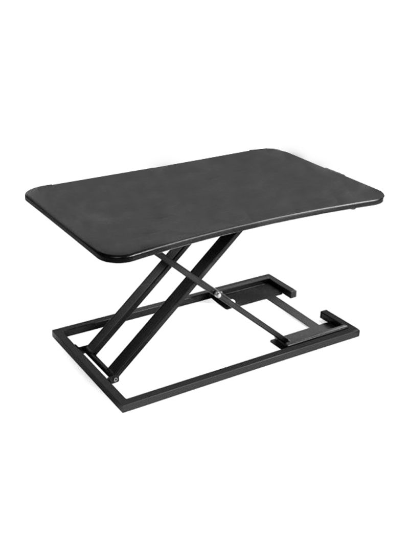 Height Adjustable Converter Sit to Stand Up Desk Black 83x56x11cm