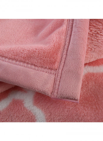 Multifunctional Plaid Pattern Casual Blanket Cotton Multicolour 200x230centimeter