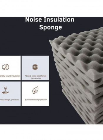 24-Piece Acoustic Foam Panels