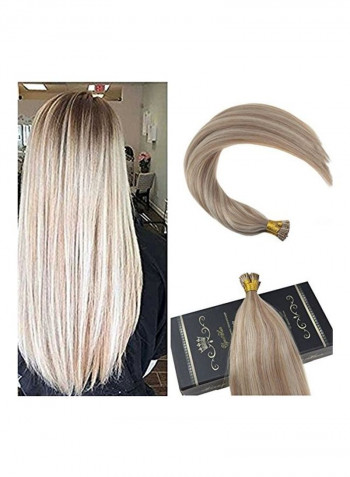 Straight Hair Extension 18/613 22inch