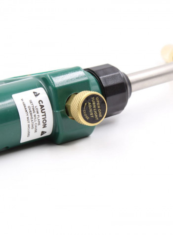Hand Propane Torch Braze Welding Torch With Hose Green/Red 40centimeter