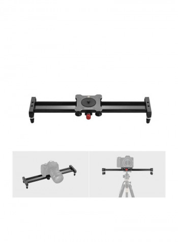 Aluminum Alloy Video Rail Track Skater Black