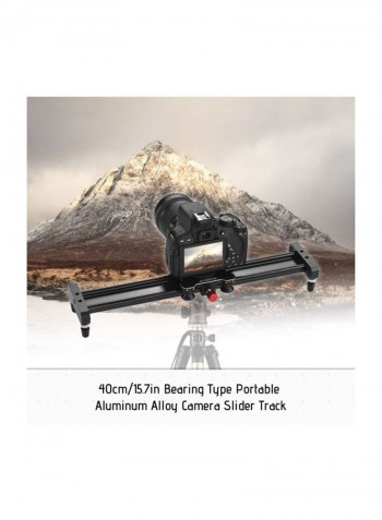 Aluminum Alloy Video Rail Track Skater Black