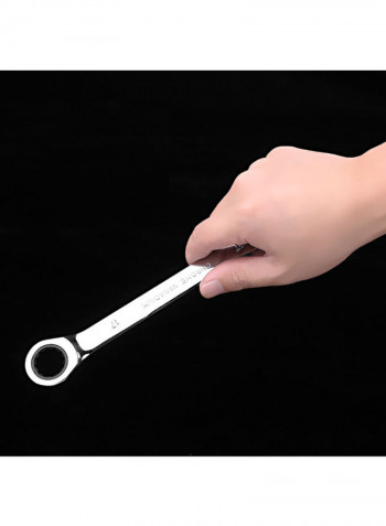 12-Piece Combination Spanner Set Silver