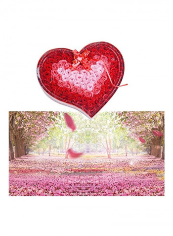 100-Piece Flower Scented Bath Soap Set