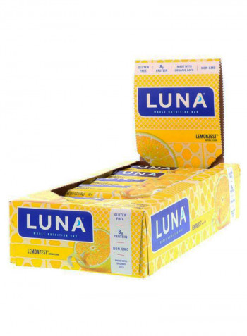 Lemonzest Luna Whole Nutrition - 15 Bar