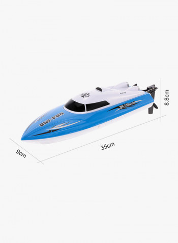 Boat Anti-overturning Remote Control Speedboat 37x29x13centimeter