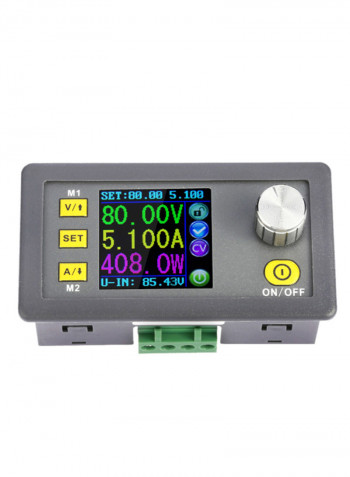 Digital LCD Display Voltmeter Grey