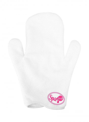 Beauty 2X Spa Brush Cleaning Glove وردي