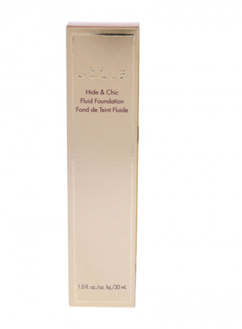 Hide And Chic Fluid Foundation 2 Medium
