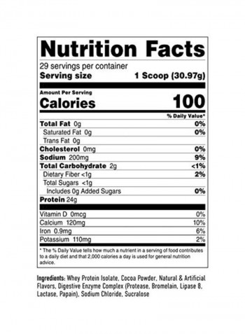 Whey Isolate Protein Supplement - Hot Chokkie