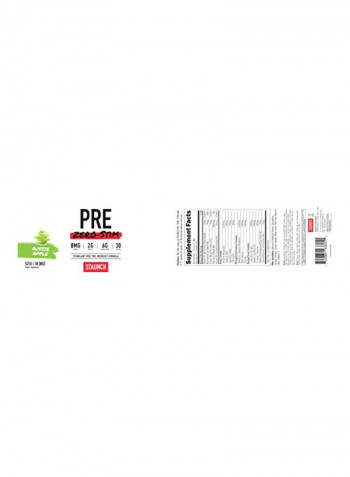 Aussie Apple Pre-Workout Powder