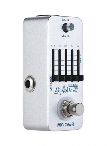 Eq Bass Equalizer Effect Pedal True Bypass Full Metal Shell