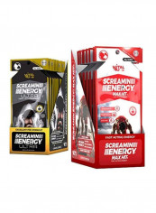 Pack Of 24 Screamin Energy Max Hit And Ultra Energy Shot Set
