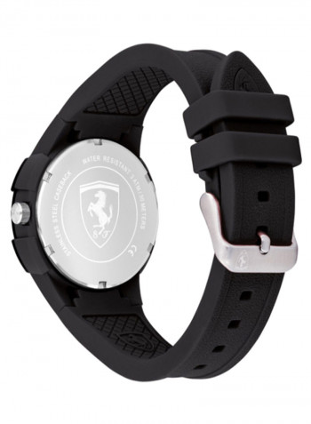 Apex Water Resistance Silicone Analog Watch 840036