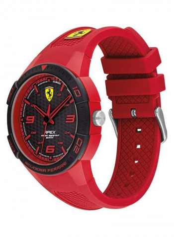 Men's Apex Water Resistance Leather Analog Watch 830748
