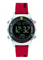 Men's Digi Track Water Resistance Silicone Digital Watch 830757