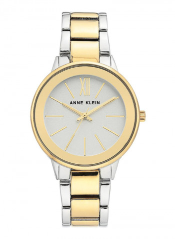 Women's Water Resistance Stainless Steel Analog Watch AK3751SVTT