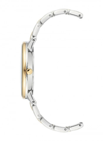 Women's Water Resistance Stainless Steel Analog Watch AK3751SVTT