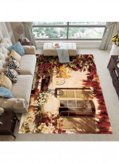 Vintage Style Floor Mat Multicolour 120x160cm