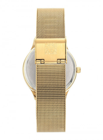 Women's Trend Water Resistance Stainless Steel Analog Watch AK3776MTGB