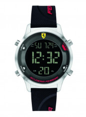 Men's Digi Track Water Resistance Silicone Digital Watch 830756