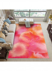 Modern Style Abstract Floor Mat Multicolour 120x160cm