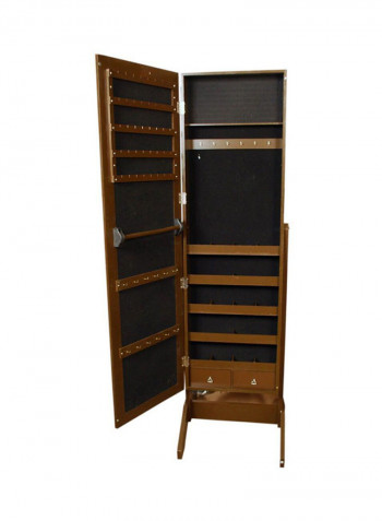 Jewellery Cabinet Brown