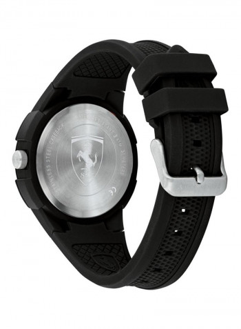 Men's Apex Water Resistance Leather Analog Watch 830747
