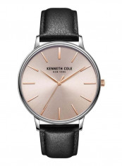 Men's Classic Water Resistance Leather Analog Watch KC51111001