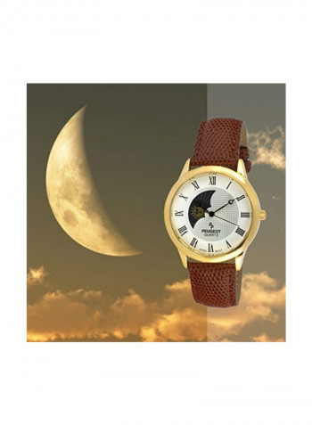 Men's Quartz Leather Analog Watch 2047GBR