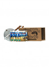 Metal Stovetop Popper With Popping Kits Silver 17x10x8inch