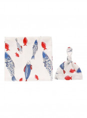 2-Piece Swaddling Hat Set