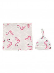 2 -Piece Swaddling Hat Set