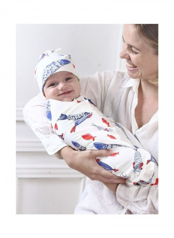 2 -Piece Swaddling Hat Set
