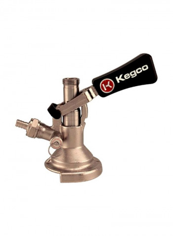 Keg Taps Coupler Silver/Black