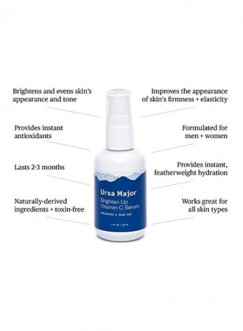 Natural Vitamin C Face Serum 1أوقية