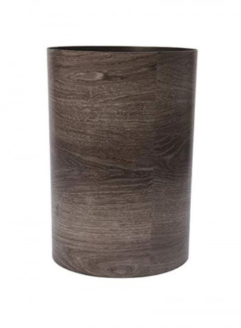 Treela Trash Can Barnwood 10x14.5inch