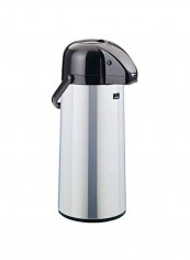 Air Pot Beverage Dispenser Silver/Black