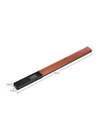 Pro LED Video Light 60.5x49x56cm White/Black/Orange