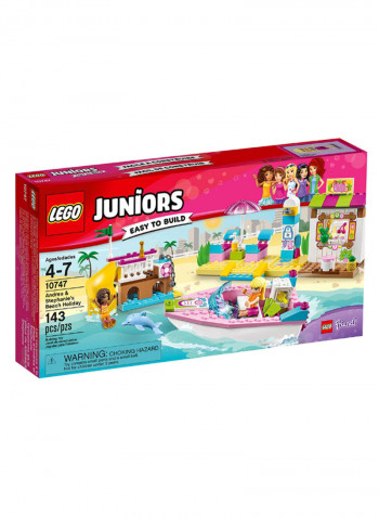 143-Piece Juniors Andrea And Stephanie Beach Holiday Building Set 10747