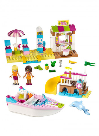 143-Piece Juniors Andrea And Stephanie Beach Holiday Building Set 10747