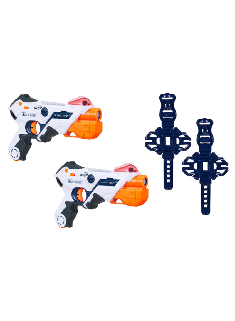 2-Piece Alpha Point Laser Ops Pro Blaster Set With Armband