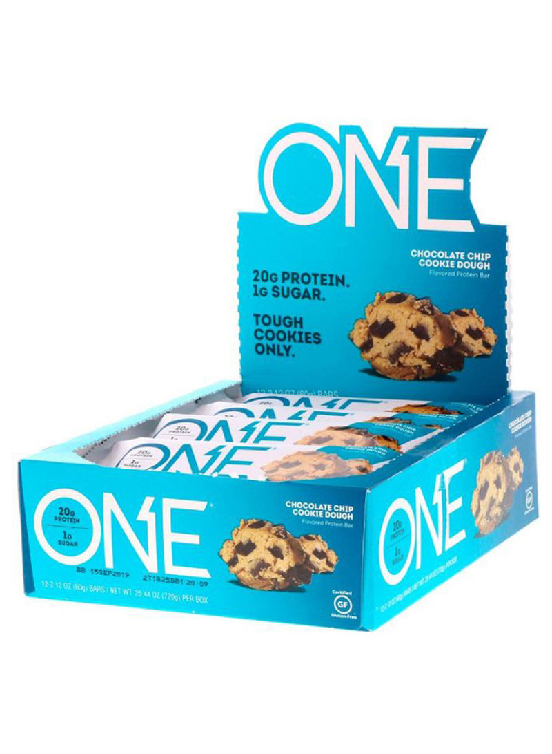 Pack Of 12 Chocolate Chip Cookie Dough Bar