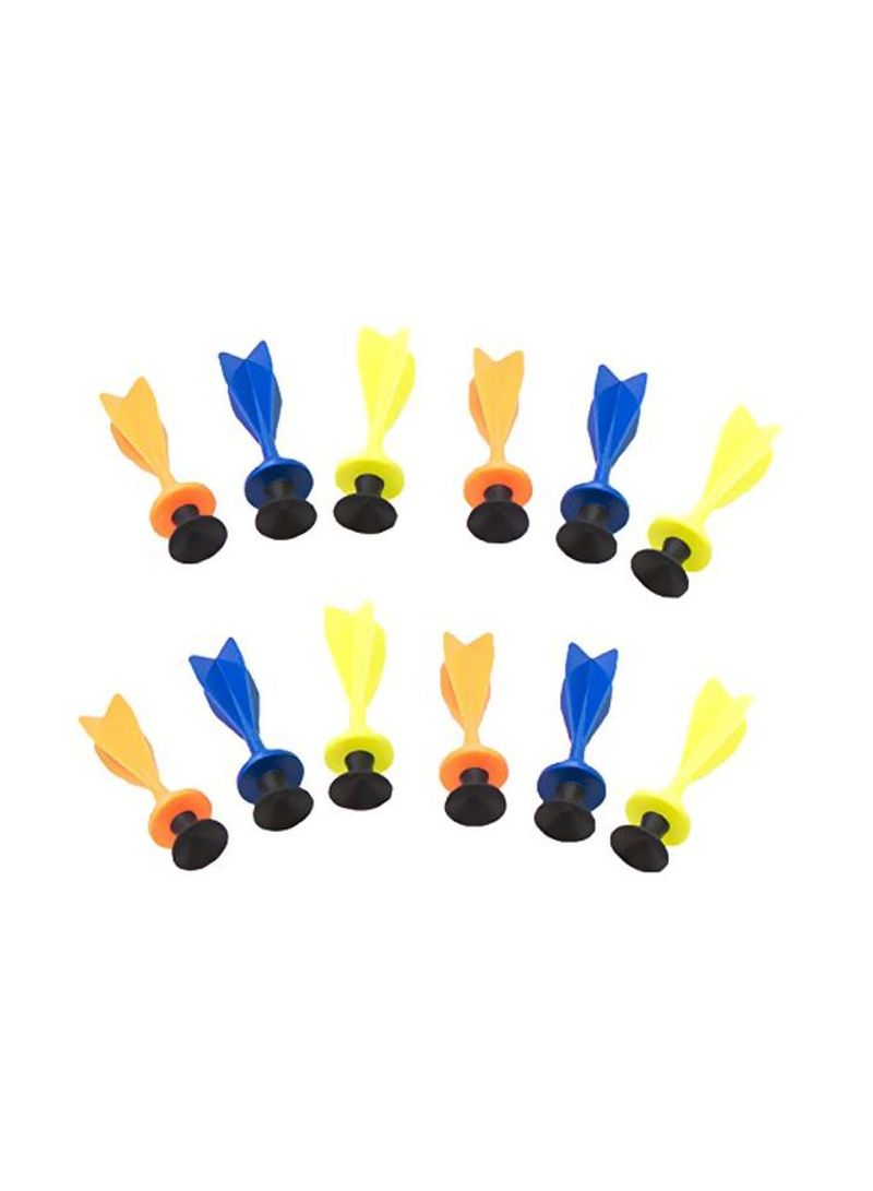 12-Piece Crossbow Toy Suction Cup Darts