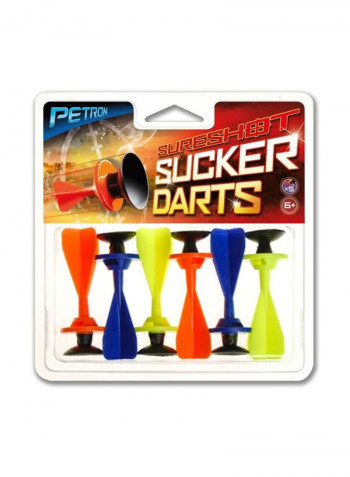 12-Piece Crossbow Toy Suction Cup Darts